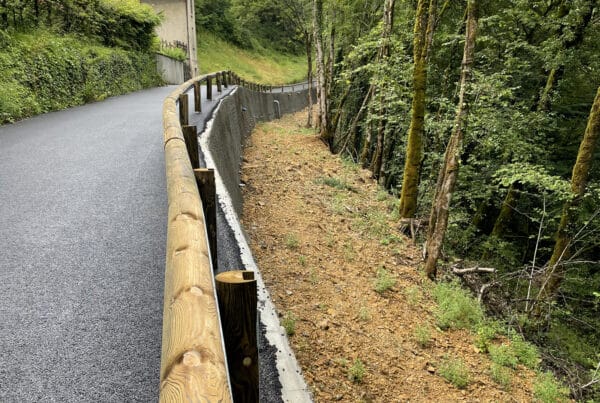 Saint Rambert en Bugey (Ain) – Confortement par paroi clouée